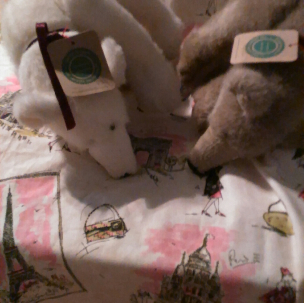 2 HANDSOME BOYD'S BEAR 1990-1
